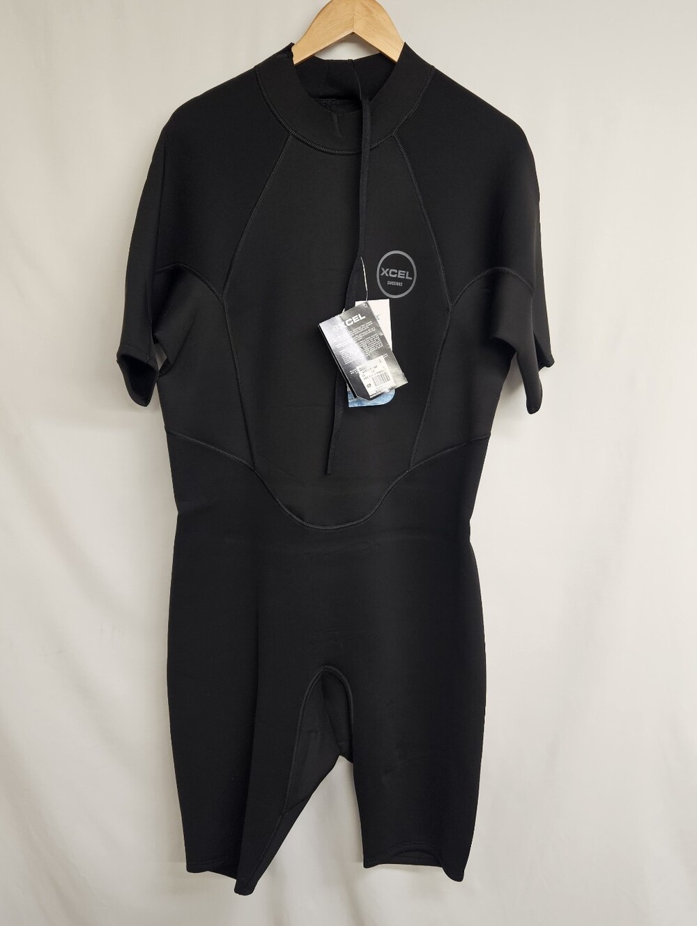 Xcel Axis NWT Short Sleeve Short Leg Wetsuit Mens 3X-Large Black